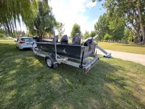 Zander Craft Epropulsion 1.0, Garmin Force Kraken