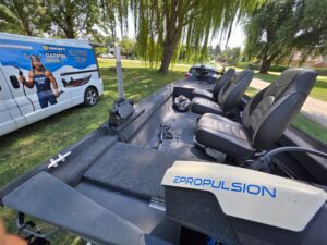 Zander Craft Epropulsion 1.0, Garmin Force Kraken