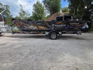 Zander Craft Epropulsion Spirit 1.0, Garmin Force Pro