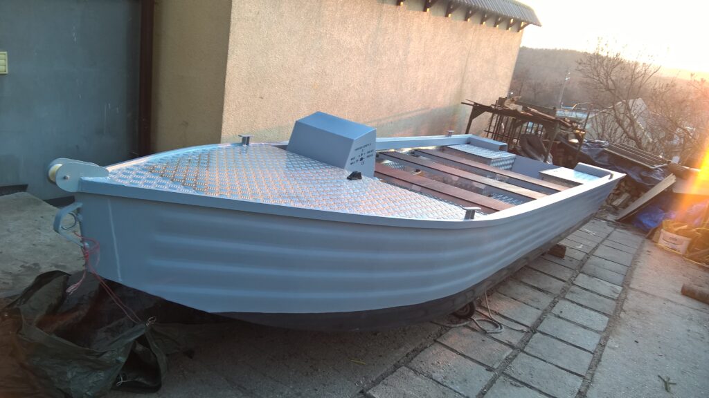 Alumínium munka hajó, Alu Boat Team, 5. kép